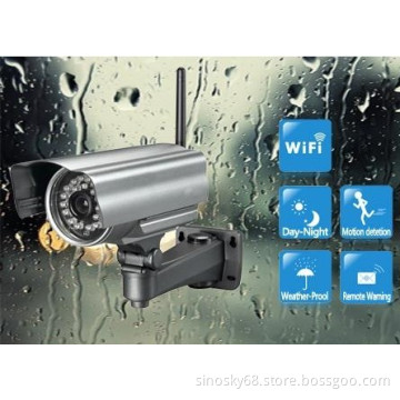 IP Security Outdoor Camera DVR With WiFi, Night Vision (QT-06BW)